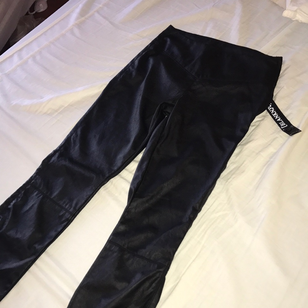 Blank NYC leather leggings NWT
